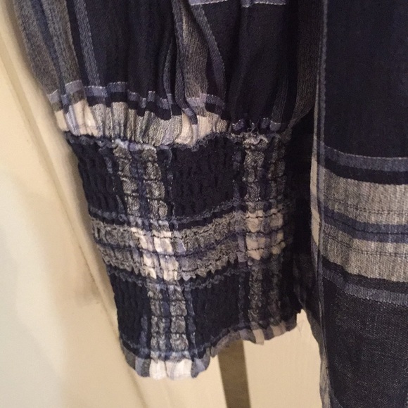 Loft Plaid Blouse - Picture 3 of 3